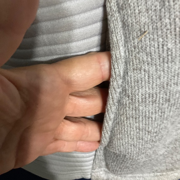 Fleece lined jacket gray size 1X.  W29 - Picture 4 of 6